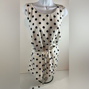 The Limited  Black And White Women’s Polka dots Top Size 1X